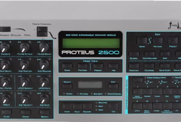 E-MU Proteus 2500: vaizdas iš priekio